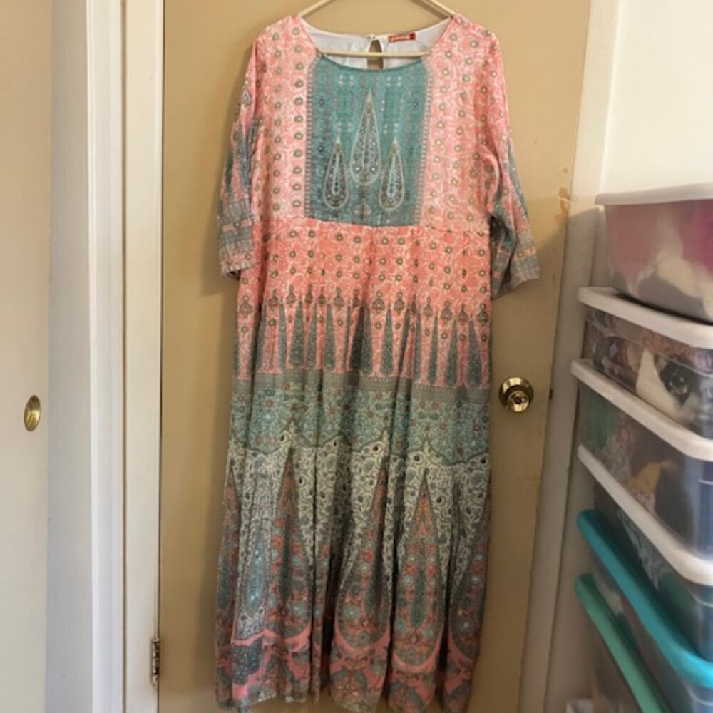 The Peacock Dress